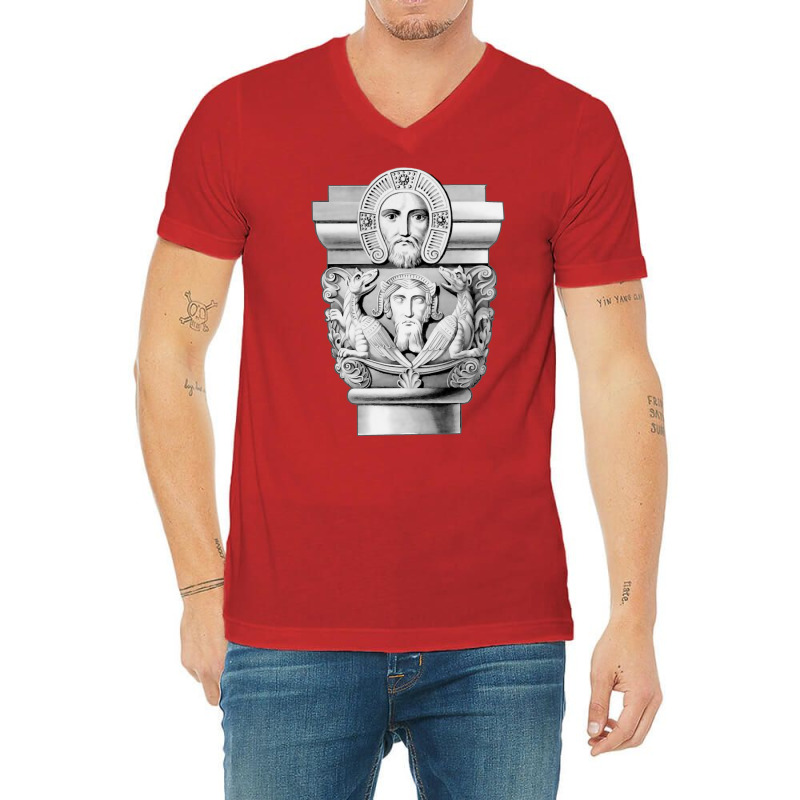 Vivace Mesopotamian Art Architecture Travel V-Neck Tee by fathiyharebd | Artistshot