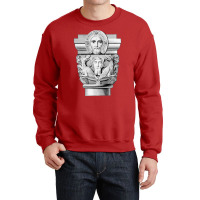 Vivace Mesopotamian Art Architecture Travel Crewneck Sweatshirt | Artistshot