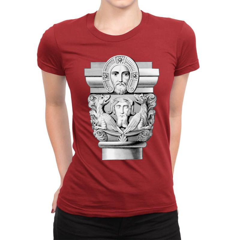 Vivace Mesopotamian Art Architecture Travel Ladies Fitted T-Shirt by fathiyharebd | Artistshot