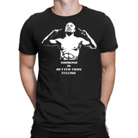 Do More Mayweather Jr Silhouette Art T-shirt | Artistshot