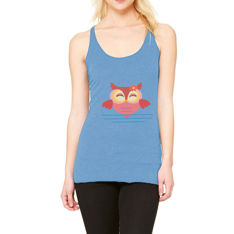 Owl Mom Racerback Tank | Artistshot