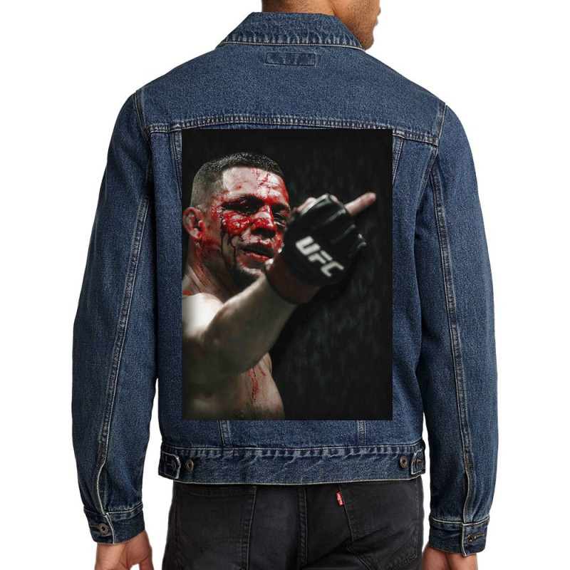 Middle Finger For You Men Denim Jacket by hanniehan | Artistshot