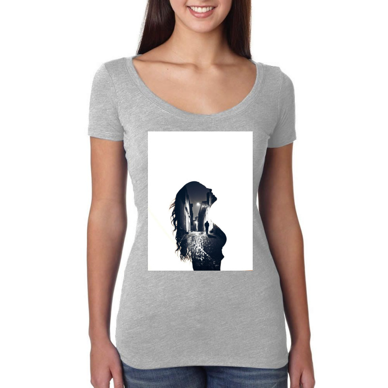 Girl Women's Triblend Scoop T-shirt | Artistshot