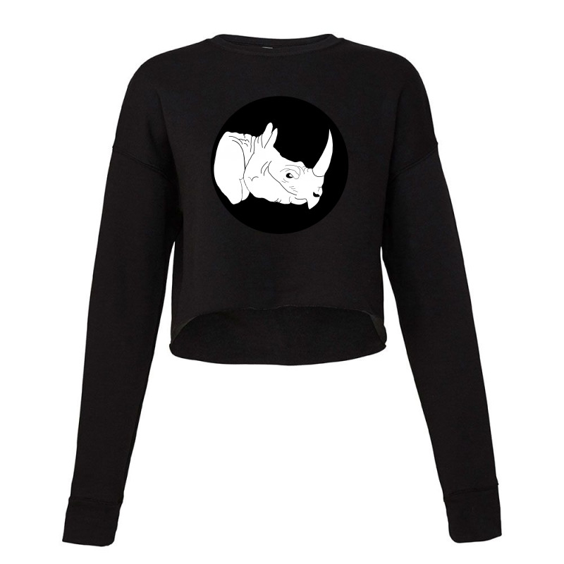 Rhino Cropped Sweater | Artistshot