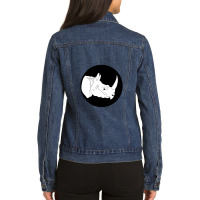 Rhino Ladies Denim Jacket | Artistshot