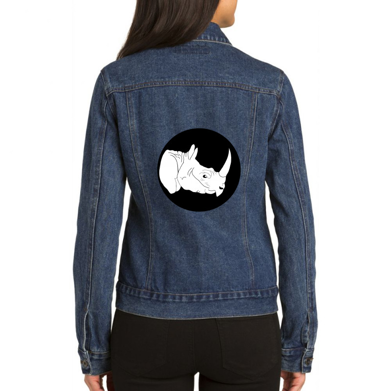 Rhino Ladies Denim Jacket | Artistshot