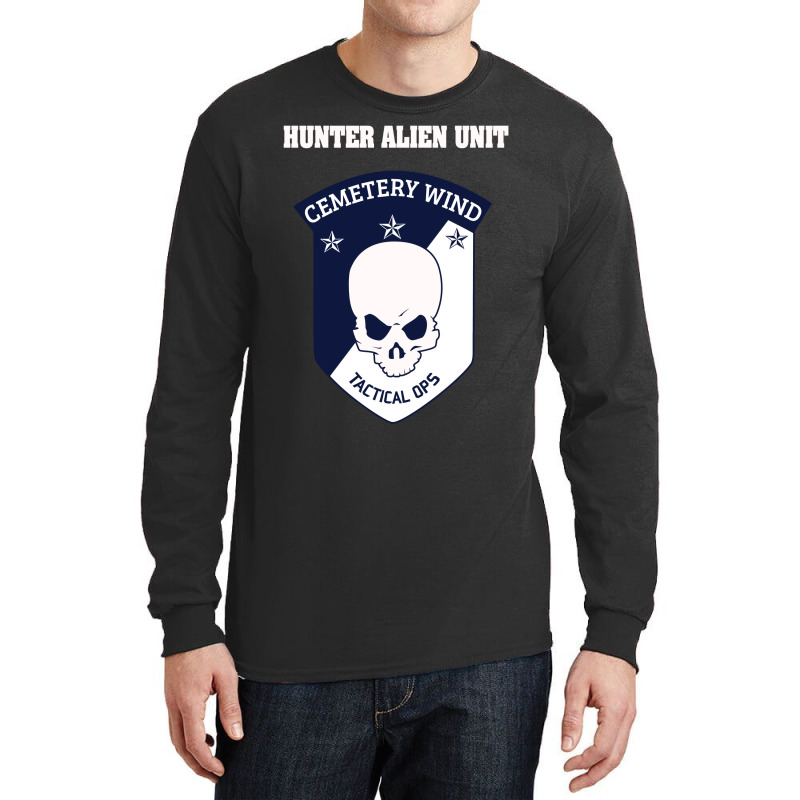 The Hunter Of Alien Unit Long Sleeve Shirts | Artistshot