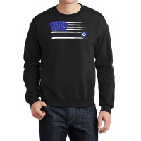 American Billiard Player Design Gift Idea Crewneck Sweatshirt | Artistshot