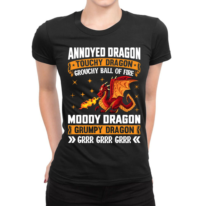 Hot Trend Funny Annoyed Grangon Ladies Fitted T-Shirt by lethithu856 | Artistshot