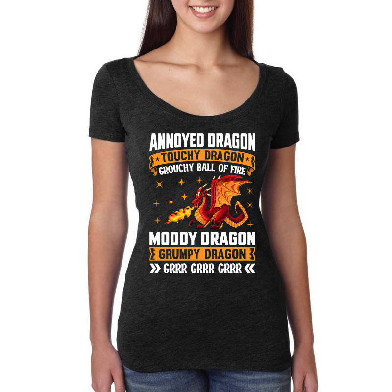 Hot Trend Funny Annoyed Grangon Women's Triblend Scoop T-shirt by lethithu856 | Artistshot