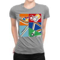 Billiard Balls Snooker Player Pool Billiard Pop Ar Ladies Fitted T-shirt | Artistshot