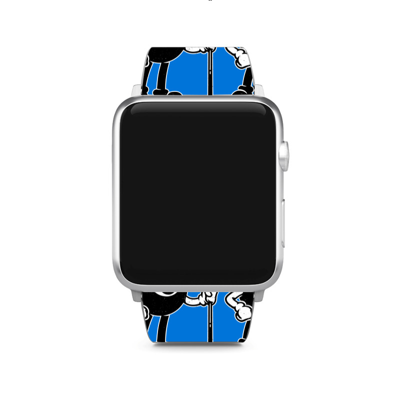 Billiards Cue Sports 8 Ball Vintage Cartoon Apple Watch Band | Artistshot