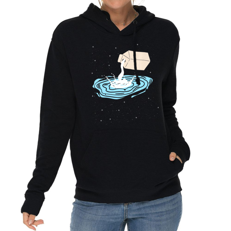 Cute Milky Way Galaxy In Space Science Premium T S Lightweight Hoodie by wafaha | Artistshot