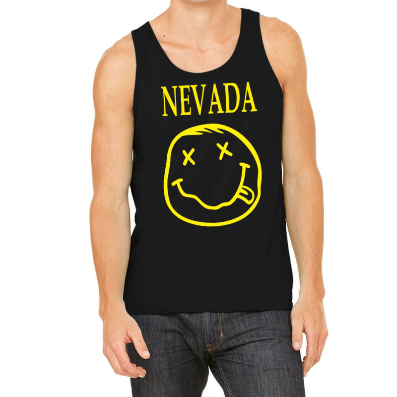 Smile Face Nevada Funny Tank Top | Artistshot