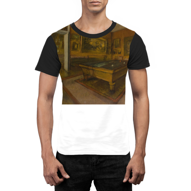 Billiard Room At Menil Hubert Graphic T-shirt | Artistshot