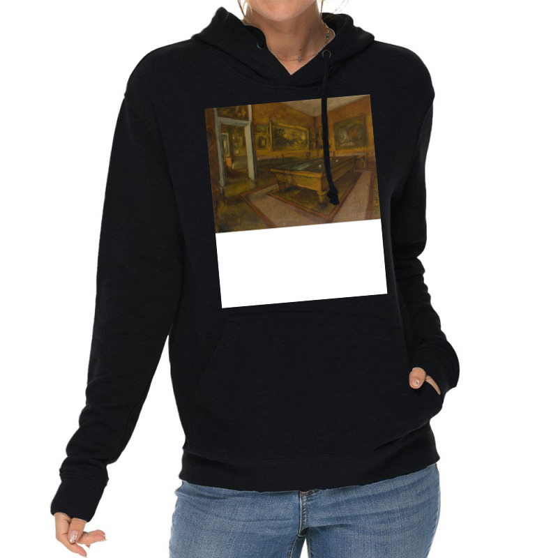 Billiard Room At Menil Hubert Lightweight Hoodie | Artistshot