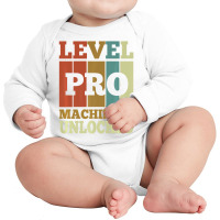 Machinist Pro Unlocked Vintage Style Unique Premiu Long Sleeve Baby Bodysuit | Artistshot