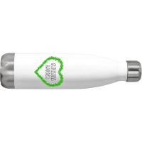 Limited Edition Gastroschisis Awareness Heart Supp Stainless Steel Water Bottle | Artistshot