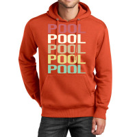 Colorful Text Pool Unisex Hoodie | Artistshot