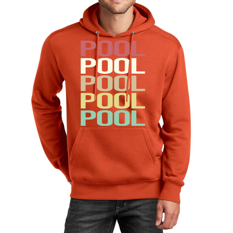 Colorful Text Pool Unisex Hoodie | Artistshot