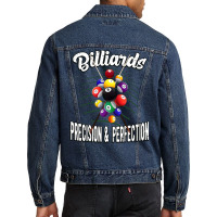 Billiards Pool Billiard Vintage 8 Ball Men Denim Jacket | Artistshot