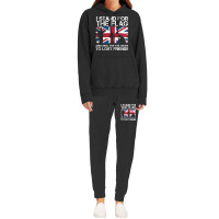 I Stand For The Flag And Kneel For The Cross To Lost Friends Union Jac Hoodie & Jogger Set | Artistshot