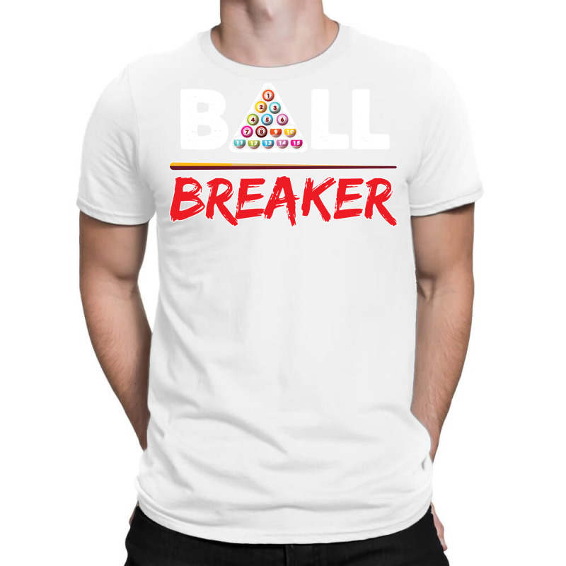 Billiards Ball Breaker Pool Player Design (1) T-shirt | Artistshot