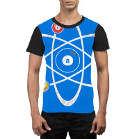 Billiard Balls Atom Graphic T-shirt | Artistshot