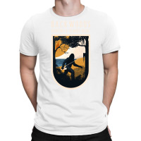 Gone Fishin Light On Dark Tumblr T-shirt | Artistshot