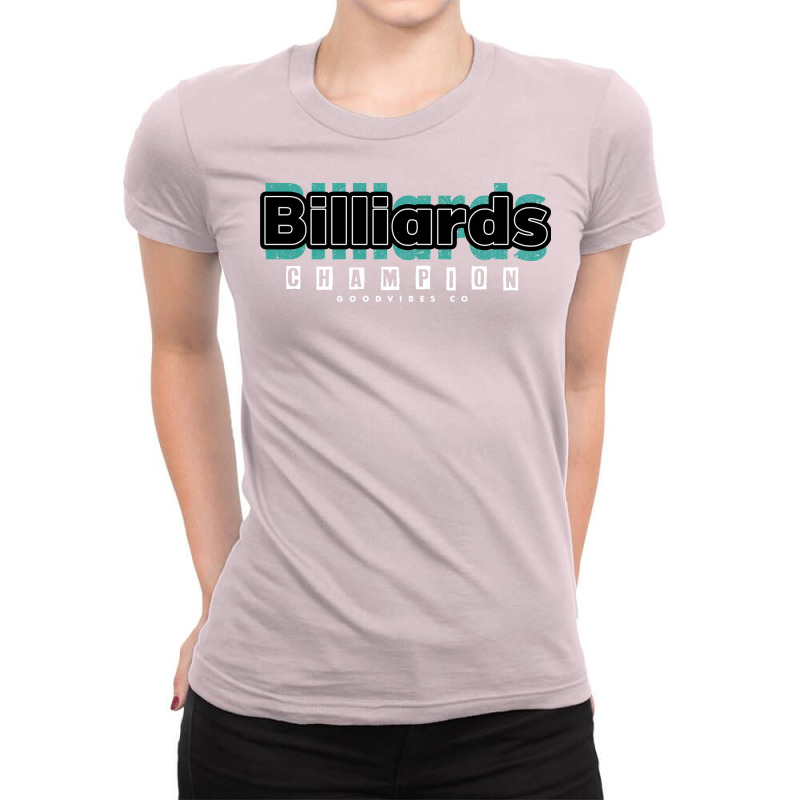 Billiards Champ Ladies Fitted T-Shirt by dabreutatsig | Artistshot