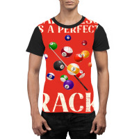 Happiness Is A Perfect Rack Billiards (2) Graphic T-shirt | Artistshot