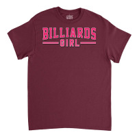 Billiards Girl Perfect Present For Mother Dad Frie Classic T-shirt | Artistshot