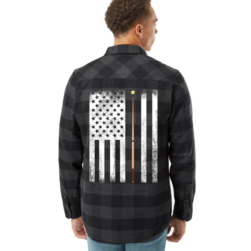 Billiards   Billiards Usa Flag Flannel Shirt | Artistshot