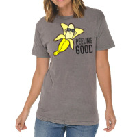 Banana Peeling Good Banana With Sunglasses Love Ba Vintage T-shirt | Artistshot