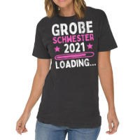 Big Sister 2021 Gift Birth Nature Vintage T-shirt | Artistshot