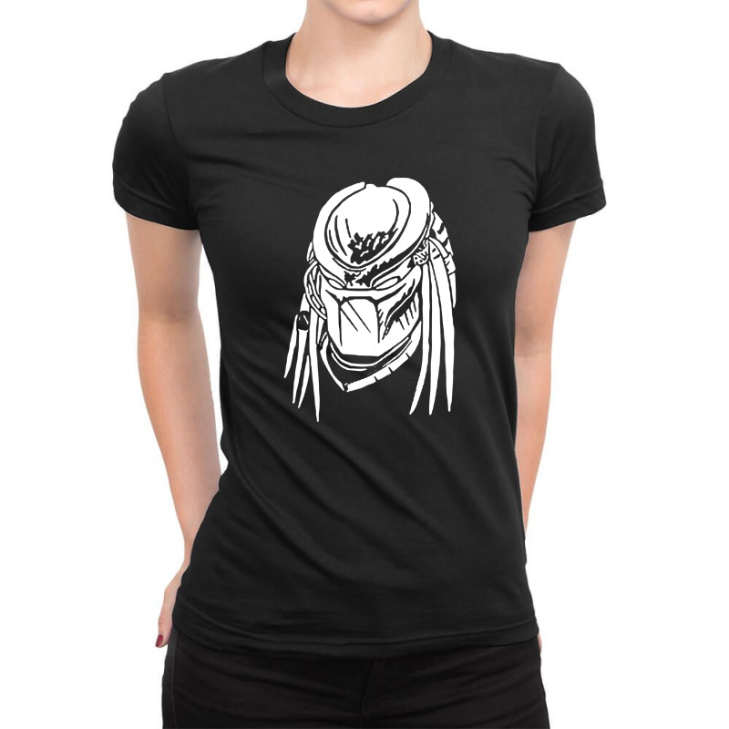 The Predator Yautja Aliens Movie Ladies Fitted T-Shirt by arvianart | Artistshot