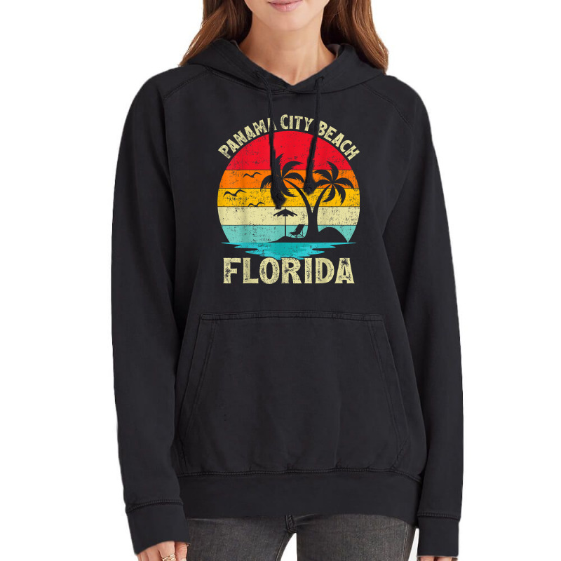 Family Vacation Vintage Retro Florida Panama City Vintage Hoodie by genousuv | Artistshot