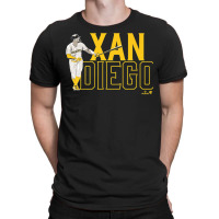 Xander Bogaerts   Xan Diego Swing   San Diego Base T-shirt | Artistshot