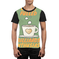 Coffee Fueled Billiards Enthusiast Graphic T-shirt | Artistshot