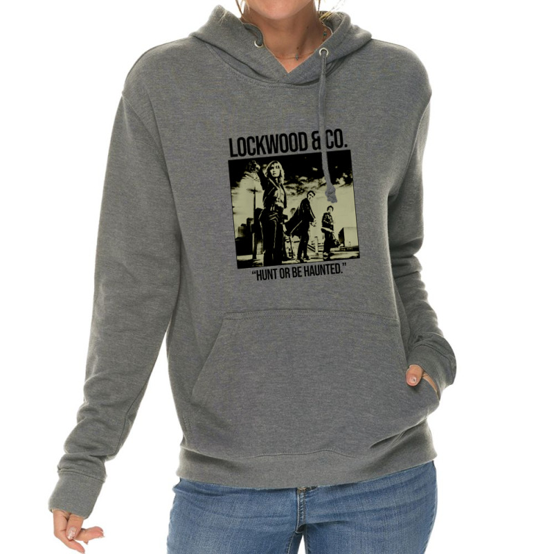 Hunt Or Be Haunted Lightweight Hoodie by karenbock | Artistshot