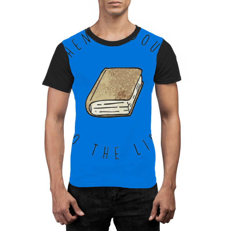 When In Doubt Go To The Library For Books Graphic T-shirt by durnabulevr | Artistshot