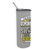 Funny Billiards What Shoots Like A Girl Means Skinny Tumbler | Artistshot