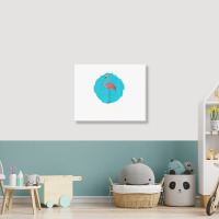 It's Official I'm On My Last Leg Amputee Funny Whe Landscape Canvas Print | Artistshot