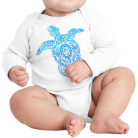 Sea Turtle Shirt   Native Hawaiian Tshirt   Hawaii Long Sleeve Baby Bodysuit | Artistshot