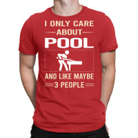 Funny 3 People Pool T-shirt | Artistshot