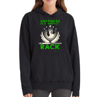 Happiness Is A Perfect Rack Billiards Vintage Hoodie | Artistshot