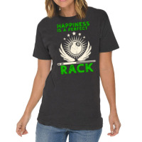 Happiness Is A Perfect Rack Billiards Vintage T-shirt | Artistshot