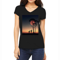 Gazalle Women's V-neck T-shirt | Artistshot