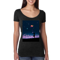 Galaxy Women's Triblend Scoop T-shirt | Artistshot