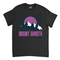 Mount Shasta Mountains California Hiking Outdoors Classic T-shirt | Artistshot